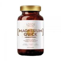 LOTOS PREMIUM maisto papildas MAGNESIUM QUICK ABSORBTION, 90 kaps.