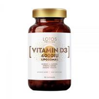 LOTOS PREMIUM maisto papildas LIPOSOMAL VITAMIN D3 4000 TV, 90 kaps.