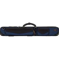 Kietas dėklas biliardo lazdai Classic N-A, juoda-mėlyna, 2x4, 85 cm