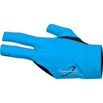 Biliardo pirštinė Dynamic Pro, be pirštų galiukų, 3 pirštų, juoda/mėlyna, kairei rankai, S/M