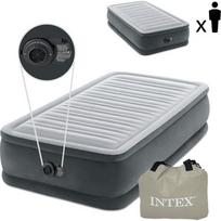 Pripučiamas čiužinys 191x99 cm su pompa vienvietis INTEX DELUXE 64412ND