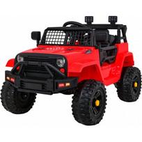 Elektromobilis Jeep Dark Night, raudonas