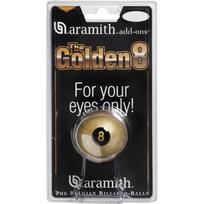 Biliardo kamuoliukas Aramith Fun Golden Nr. 8, 57,2 mm