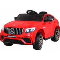 Elektromobilis Mercedes Benz GLC63S, raudonas