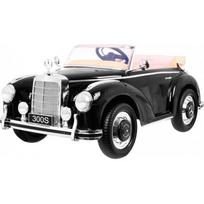 Elektromobilis Mercedes Benz 300S RETRO, juodas lakuotas