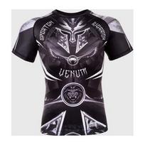 Venum Gladiator 3.0 marškinėliai (rashguard), trumpomis rankovėmis, juodi/balti