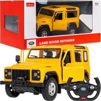 Nuotolinio valdymo automobilis Land Rover Defender 1:14 RASTAR geltonas