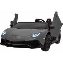 Elektromobilis vaikams Lamborghini Aventador SV, pilkas