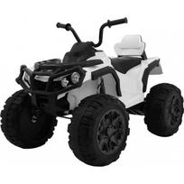 Elektromobilis keturratis ATV 2,4 GHz, baltas
