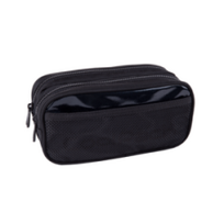 Penalas 2 skyrių su užtrauktuku COOLPACK CAMPUS DUKE, juodos sp.