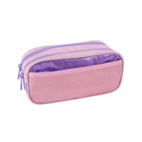 Penalas 2 skyrių su užtrauktuku COOLPACK CAMPUS DUKE PEACH, margas