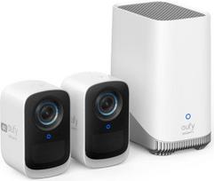 Anker Eufy eufyCam S300 (eufyCam 3C) Box IP security camera Indoor & outdoor 3840 x 2160 pixels Wall