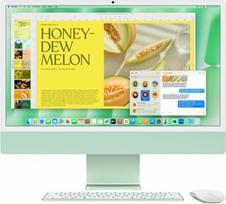 Apple iMac 24 inch: M4 10/10, 16GB, 512GB SSD - Green