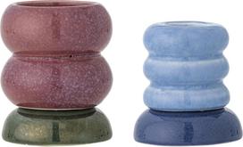 Bloomingville - Tana Votive & Candle Holder - Multi - Stoneware