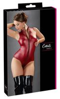 Cottelli party Body Zip red S glaustinukė