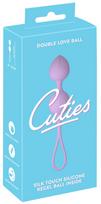 Cuties Love Balls Purple Vaginalinis kamuoliukas - rutuliukai