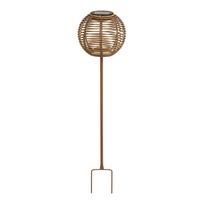 Lauko šviestuvas LED įstatomas į žemę saulės baterijos ø 17 cm Carlisle – House Nordic