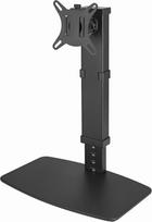 Gembird MS-D1ST-02 Height adjustable full-motion monitor desk stand, 17"-32", black