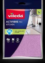 Vileda Actifibre Pro All-Purpose Kitchen Cloth, 1 piece