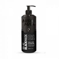 Nishman Juoda nulupama veido kaukė Black Peel Off Face Mask 200ml