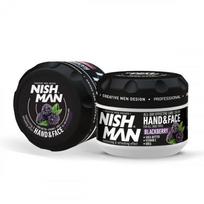 Nishman Drėkinamasis veido ir rankų kremas su gervuogių ekstraktu Hand - Face Cream Blackberry Extract 300ml