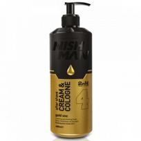 Nishman Kremas-odekolonas po skutimosi su Gold One aromatu After Shave Cream - Cologne Gold One 4 400ml