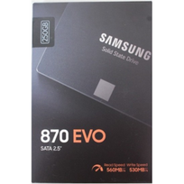 SALE OUT. Samsung | SSD | 870 EVO | 250GB | SSD form factor 2.5" | Solid-state drive interface SATA III | Read speed 560MB/s | Write speed 530MB/s | DAMAGED PACKAGING