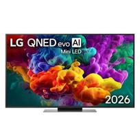 LG QNED87 evo AI, 55'', 4K UHD, QNED Mini LED, juodas - Televizorius