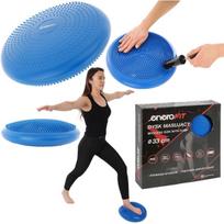 Sensomotor Pagalvėlė Diskas Su Pompa 33cm Mėlyna Enero Fit