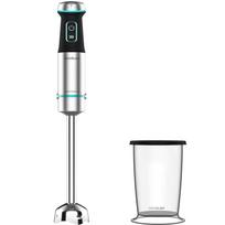 Rankinis trintuvas 1200 W CrossBlades su 4 ašmenų titano peiliu reguliuojamas greičio selektorius ir Turbo režimas XL koja + 800 ml indas Power TitanBlack 1200 XL 4290 Cecotec