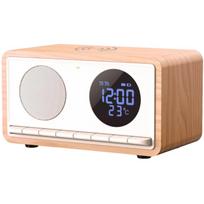 Manta Žadintuvas RDI912W, 0.7kg, 93mm, 169mm, 100mm, 10W, Bluetooth 5.1, FM radijas, 10h baterijos veikimo laikas