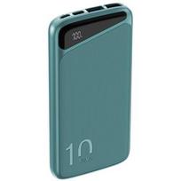 Navitel PWR10 MX Green, 10000mAh, 3.7V, 37Wh, 2xUSB-A, dvipusis USB-C, micro-USB, apsauga nuo perdegimo