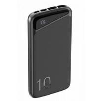 Navitel PWR10 MX Black, 10000mAh, 3.7V, 37Wh, 2xUSB-A, dvipusis USB-C, micro-USB, apsauga nuo perdegimo