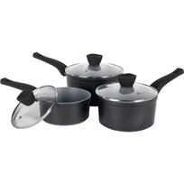 Russell Hobbs puodų rinkinys RH01706EU, 16cm, 18cm, 20cm, aliuminis, matinė pilka
