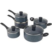Russell Hobbs Puodų rinkinys RH02818EU7, 5 vnt., 1.2-2.1 l, 160-240 mm, aliuminis, nelipnus, tinkamas visoms viryklėms