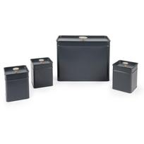 Salter Saugojimo rinkinys BW126131EU7, 14,2l, mėlyna, anglinis plienas, 4 dalių rinkinys, lengva valyti