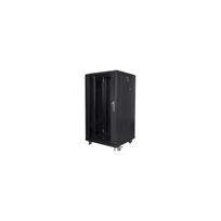 Lanberg | Rack cabinet 19" free-standing 22U/600x600 (flat pack) | FF01-6622-12B | Black