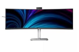 PHILIPS 49B2U5900CH/00 (124 cm (48.8 in), black/silver, DisplayPort, HDMI, Adaptive-Sync, USB-C, Curved, Webcam, HDR)
