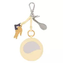 Raktų pakabukas Lacoste Tennis Racket Mirror L Charms Key Ring - chick - Smėlio