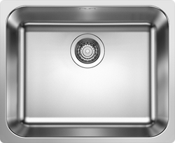 Virtuvinė kriauklė Blanco Supra 500, 54x44 cm, poliruotas nerūdijantis plienas 526351