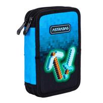 Forminis penalas Astrabag BLUE PIXEL, 2 užtr., užpildytas