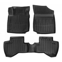 Guminiai 3D kilimėliai TOYOTA Aygo 2005-2014 (Juodos spalvos)