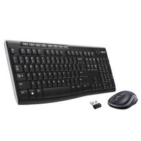 Logitech MK270 Combo ES Wireless, Black, Spanish