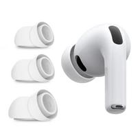 TECH-PRECT AUSU UZGAĻI 3 GAB. APPLE AIRPODS PRO 3 BALTAS