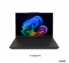 Lenovo ThinkPad T16 G5 AMD | Black | 16 " | IPS | WUXGA | 1920 x 1200 pixels | Anti-glare | AMD Ryzen AI 5 PRO | 440 | 16GB | SODIMM DDR5 | Solid-state drive capacity 512GB | AMD Radeon 840M Graphics | Windows 11 Pro | 802.11be | Bluetooth version 5.4 |