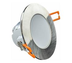 LED vonios kambario įleidžiamas šviestuvas BONO LED/8W/230V 3000K IP65 chromuotas