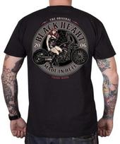 Marškinėliai Ember Black Heart - Juoda