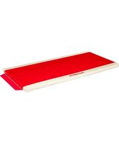Gimnastikos kilimėlis mokykloms PVC danga su tvirtinimo dirželiais 200 x 100 x 5 cm