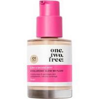 brands - one.two.free! Hyaluronic Glow BB Fluid BB ir CC kremas 30 ml Nr. 01 Light