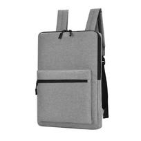 DIENQI-Ultra-thin Men's Backpack School Bag Thin 15 Inch Laptop Man Bag Women Waterproof Outdoor Business Work Small Backbag pilka